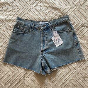 TopShop Women's Blue Denim Shorts